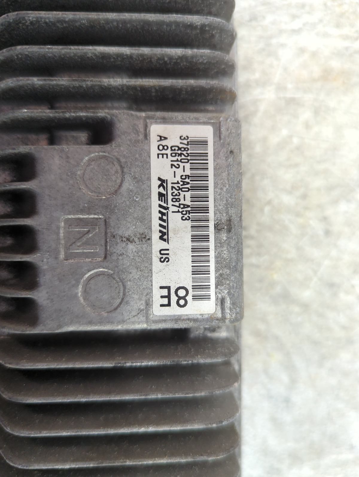 2015 Honda Accord PCM Engine Control Computer ECU ECM PCU OEM P/N:37820-5A0-A53 G612-123871, A8E Fits OEM Used Auto Parts -