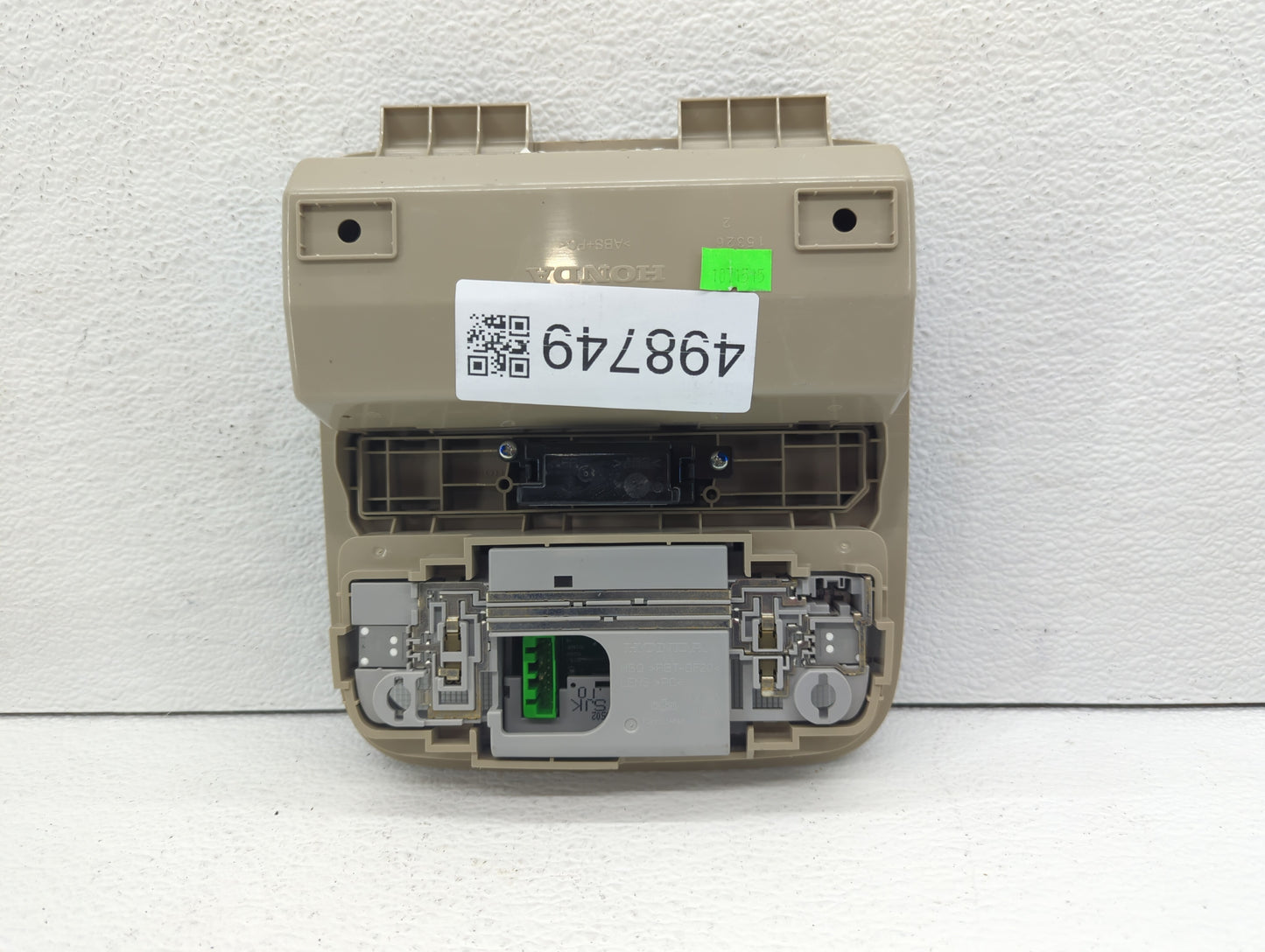 2015 Honda Accord Overhead Roof Console 498749 - Oemusedautoparts1.com
