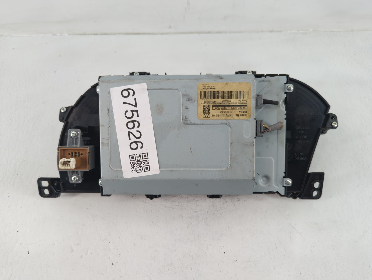 2015 Honda Accord Instrument Cluster Speedometer Gauges Fits OEM Used Auto Parts - Oemusedautoparts1.com