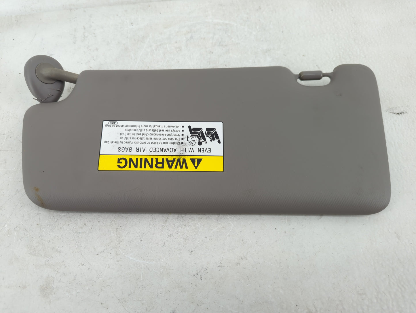 2012-2015 Honda Civic Sun Visor Shade Replacement Passenger Right Mirror Fits Fits 2012 2013 2014 2015 OEM Used Auto Parts -