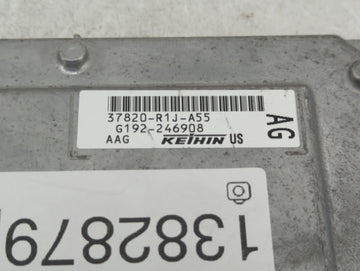 2014-2015 Honda Civic PCM Engine Control Computer ECU ECM PCU OEM P/N:37820-R1J-A55 Fits Fits 2014 2015 OEM Used Auto Parts