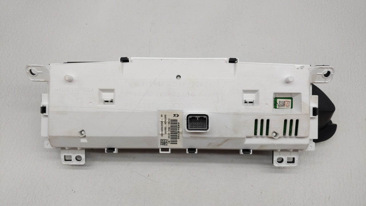 2012-2015 Honda Civic Instrument Cluster Speedometer Gauges P/N:78260-TR0-A132-M1 78200-TR3-A212-M1 Fits Fits 2012 2013 2014