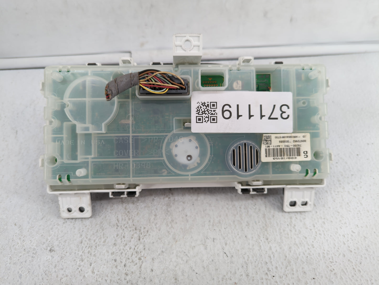 2014-2015 Honda Civic Instrument Cluster Speedometer Gauges P/N:78200-TR3-A411-M1 Fits Fits 2014 2015 OEM Used Auto Parts -