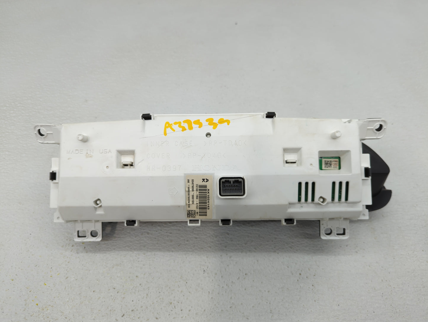 2012-2015 Honda Civic Instrument Cluster Speedometer Gauges P/N:78200-TR0-A413-M1 78100-TR0-A110-M1 Fits Fits 2012 2013 2014