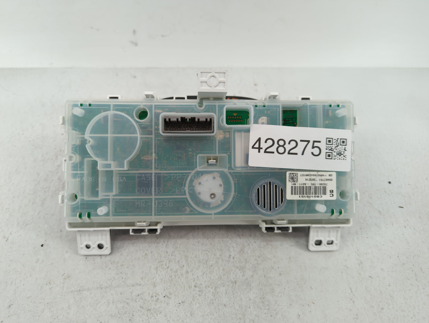 2014-2015 Honda Civic Instrument Cluster Speedometer Gauges P/N:78200-TR3-A011-M1 78200-TR3-A411-M1 Fits Fits 2014 2015 OEM