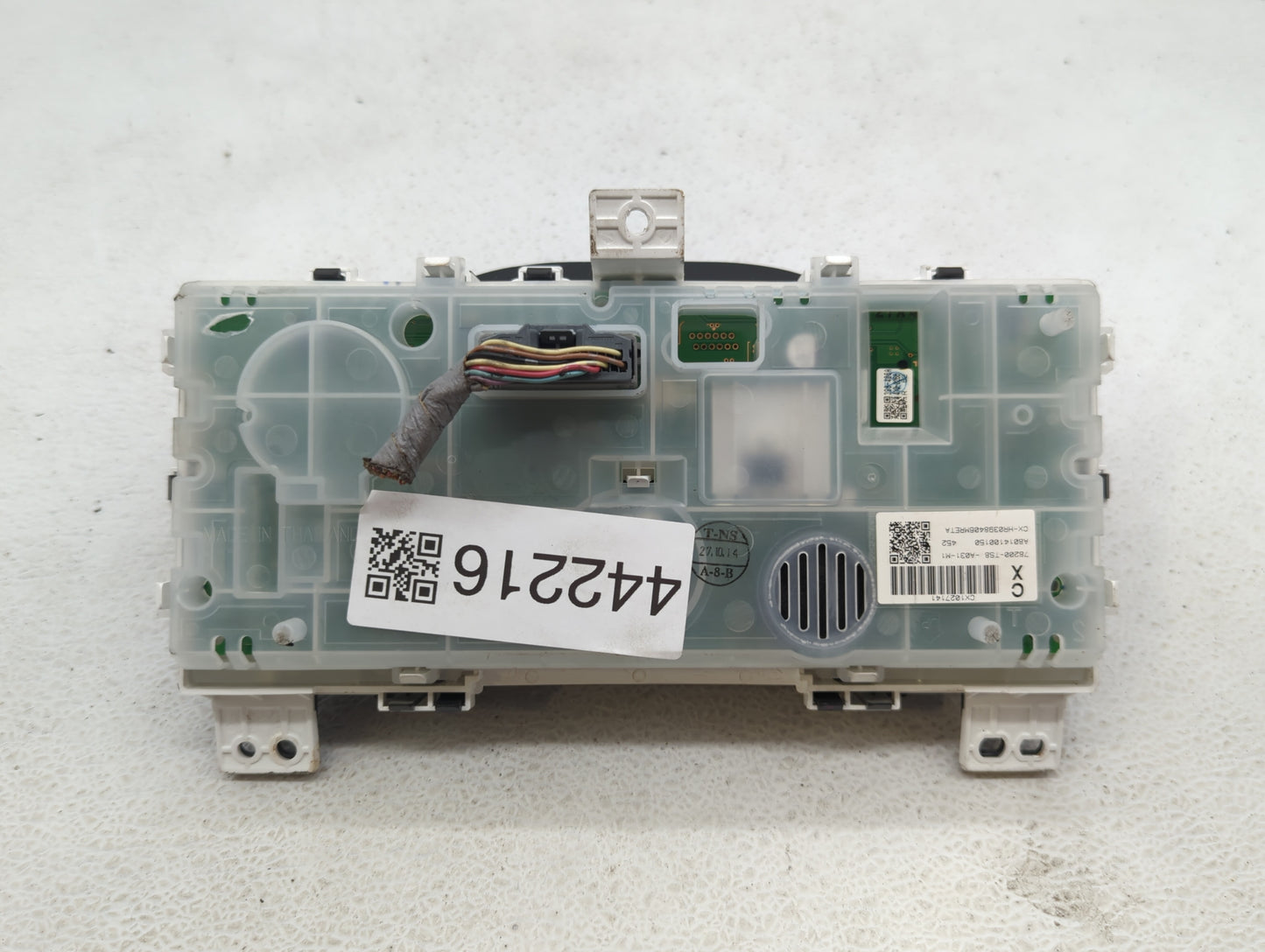 2012-2015 Honda Civic Instrument Cluster Speedometer Gauges P/N:78200-TS8-A011-M1 78200-TR3-A212-M1 Fits Fits 2012 2013 2014