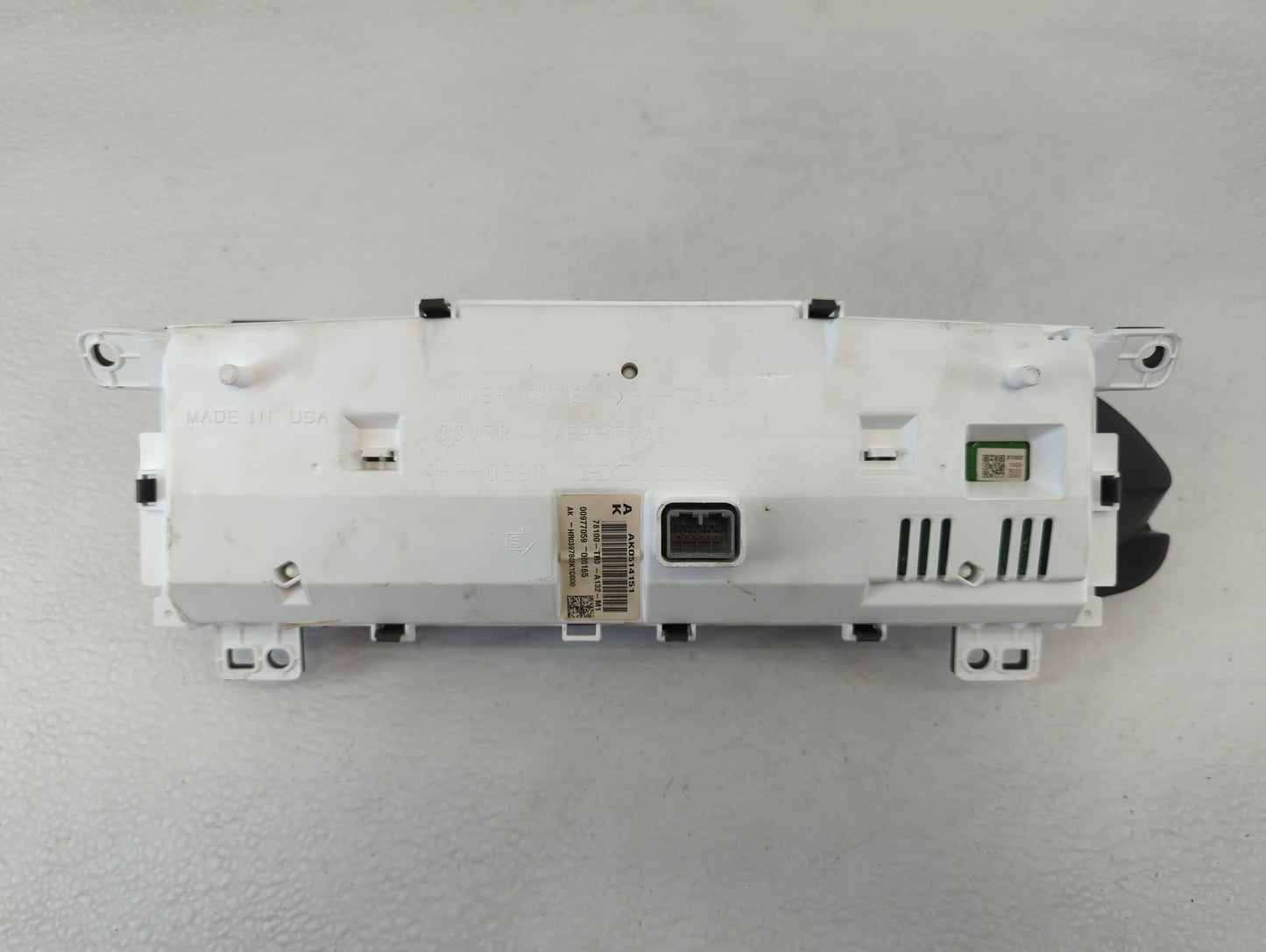 2014-2015 Honda Civic Instrument Cluster Speedometer Gauges P/N:78100-TR0-A132-M1 AK0514151 Fits Fits 2014 2015 OEM Used Aut