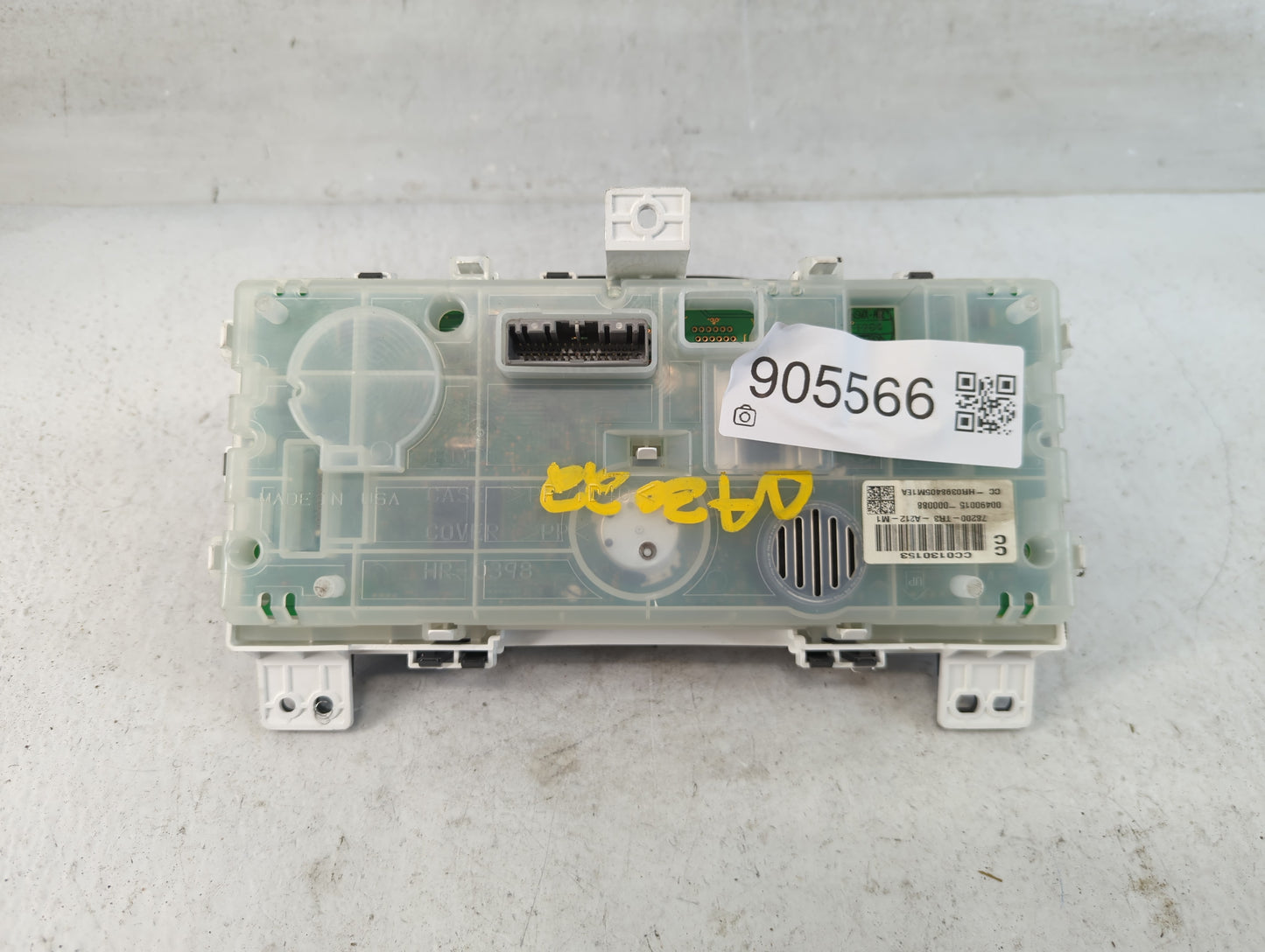 2014-2015 Honda Civic Instrument Cluster Speedometer Gauges P/N:78200-TR3-A212-M1 Fits Fits 2014 2015 OEM Used Auto Parts -