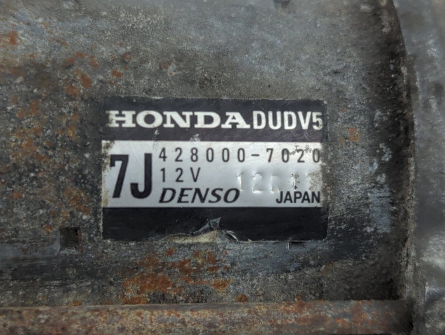 2014-2017 Honda Odyssey Car Starter Motor Solenoid OEM P/N:428000-7020 428000-7050 Fits OEM Used Auto Parts - Oemusedautopar