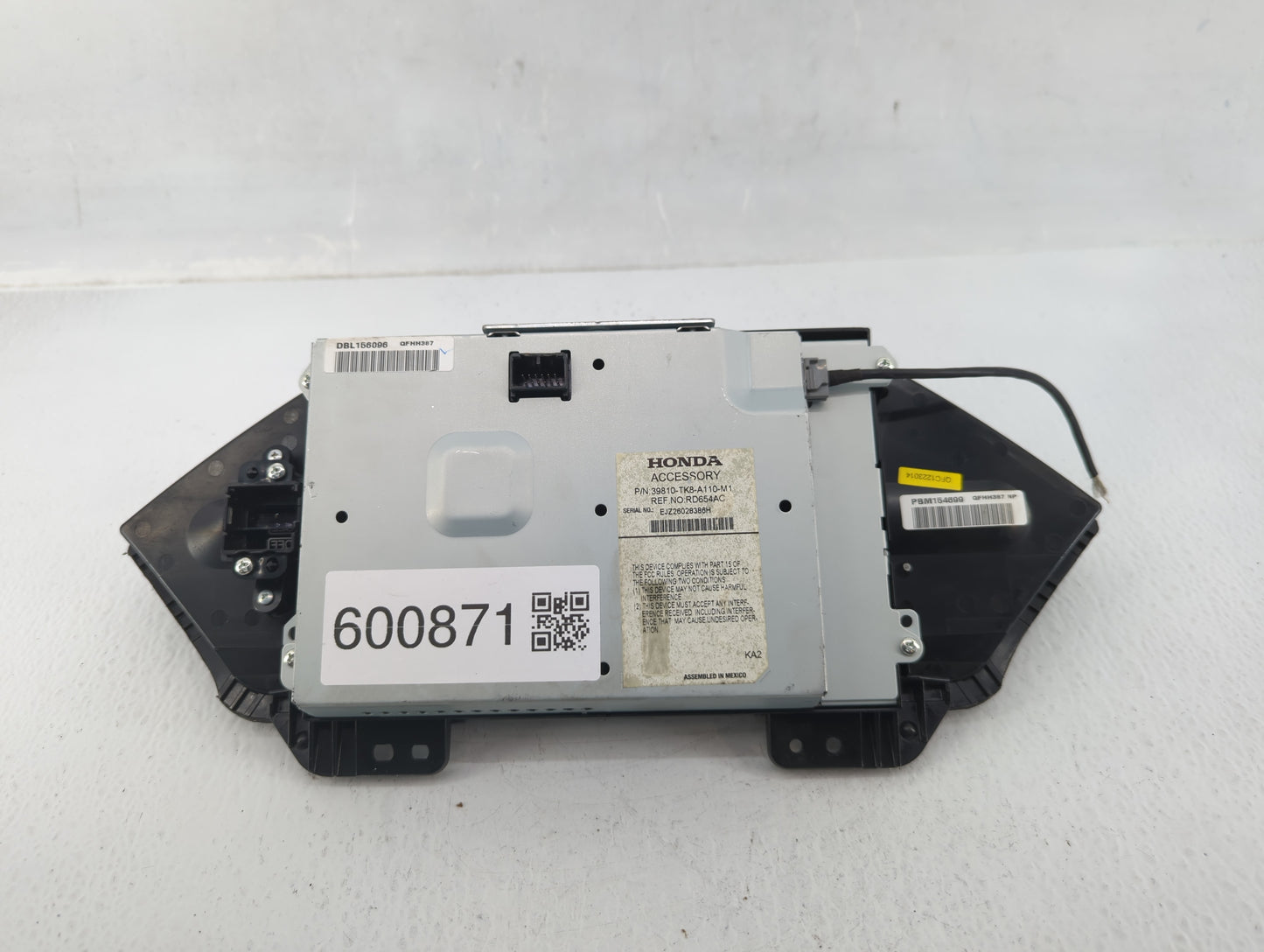 2014-2017 Honda Odyssey Information Display Screen - Oemusedautoparts1.com