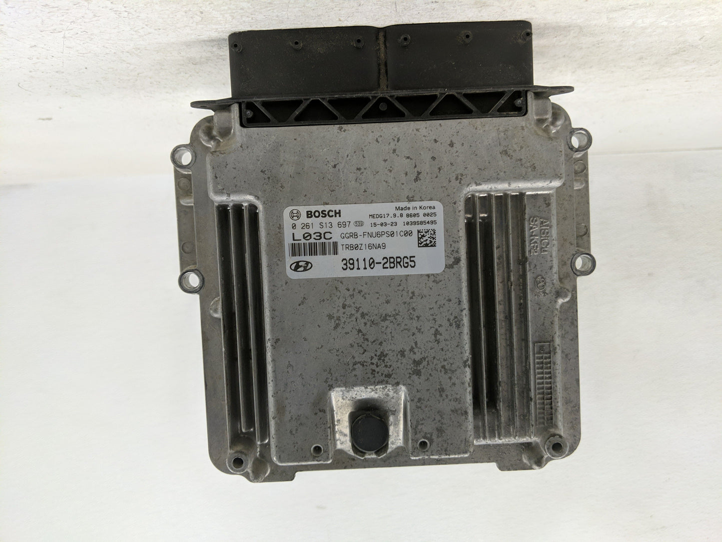 2015-2017 Hyundai Accent PCM Engine Control Computer ECU ECM PCU OEM P/N:0 261 S13 697 39110-2BRG5 Fits Fits 2015 2016 2017