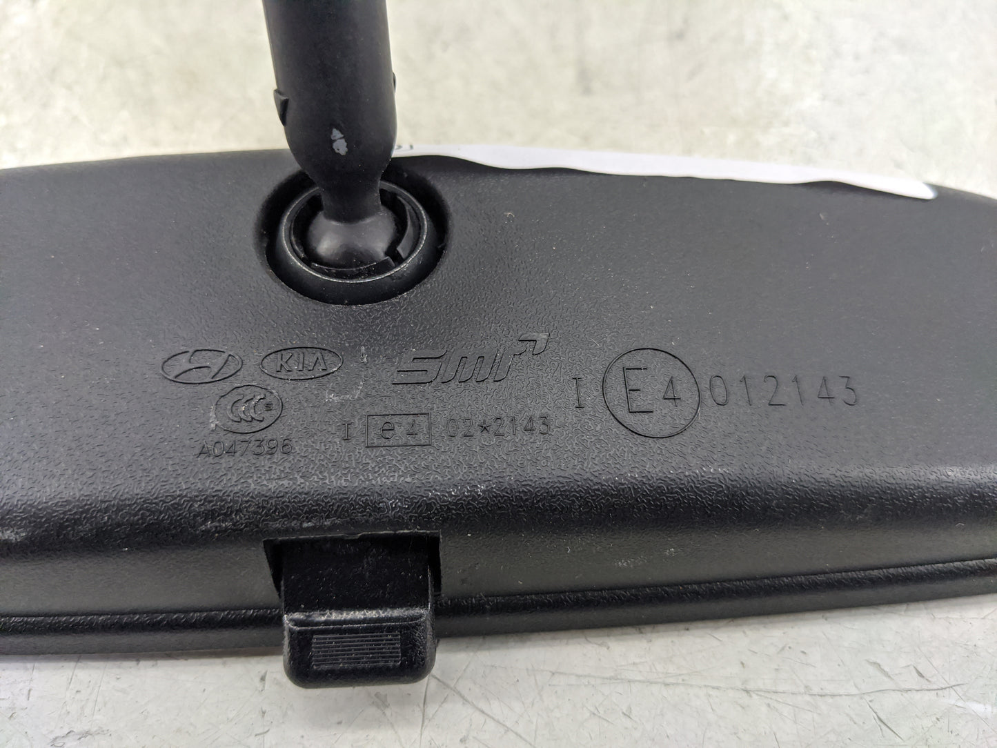 2012-2017 Hyundai Accent Interior Rear View Mirror Replacement OEM P/N:A047396 Fits OEM Used Auto Parts - Oemusedautoparts1.