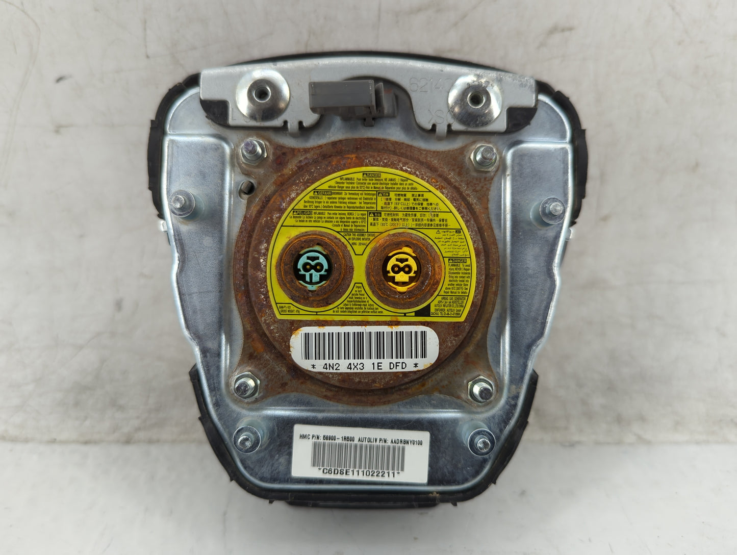 2012-2017 Hyundai Accent Air Bag Driver Left Steering Wheel Mounted P/N:569001R500 Fits Fits 2012 2013 2014 2015 2016 2017 O