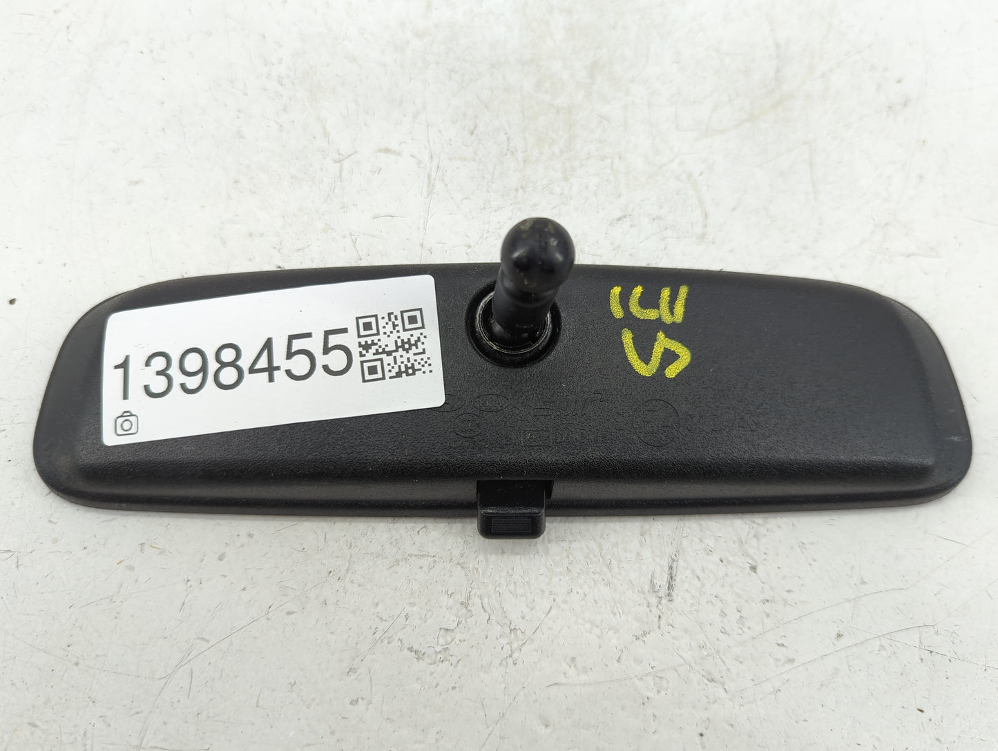 2012-2017 Hyundai Accent Interior Rear View Mirror Replacement OEM P/N:A047395 Fits OEM Used Auto Parts - Oemusedautoparts1.