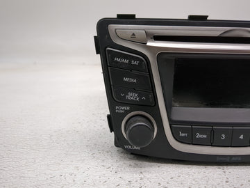 2015-2017 Hyundai Accent Radio AM FM Cd Player Receiver Replacement P/N:96170-1R111RDR AC180SBAN, N Fits Fits 2015 2016 2017 OEM Used Auto Parts