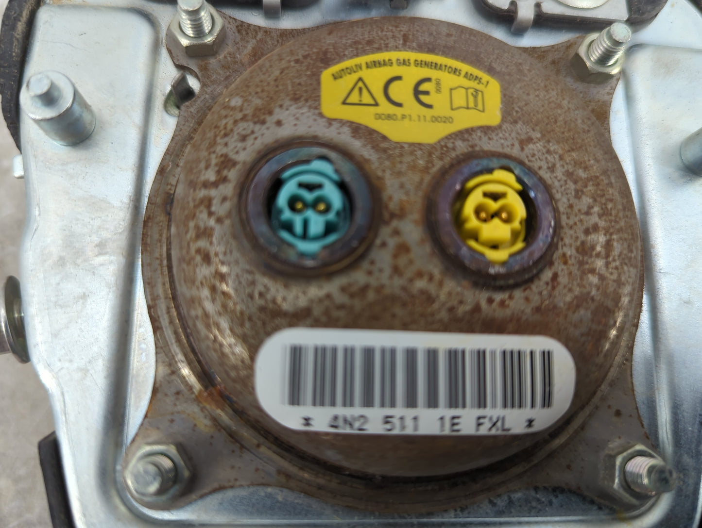 2012-2017 Hyundai Accent Air Bag Driver Left Steering Wheel Mounted 1459089 - Oemusedautoparts1.com