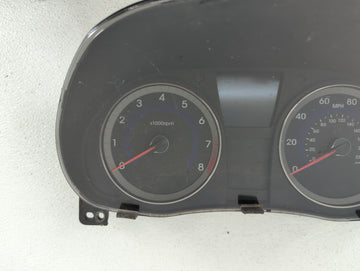 2015-2017 Hyundai Accent Instrument Cluster Speedometer Gauges P/N:94021-1R500 Fits Fits 2015 2016 2017 OEM Used Auto Parts