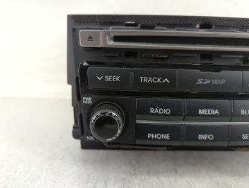 2015-2017 Hyundai Azera Radio AM FM Cd Player Receiver Replacement P/N:96560-3V531VD4 Fits Fits 2015 2016 2017 OEM Used Auto Parts