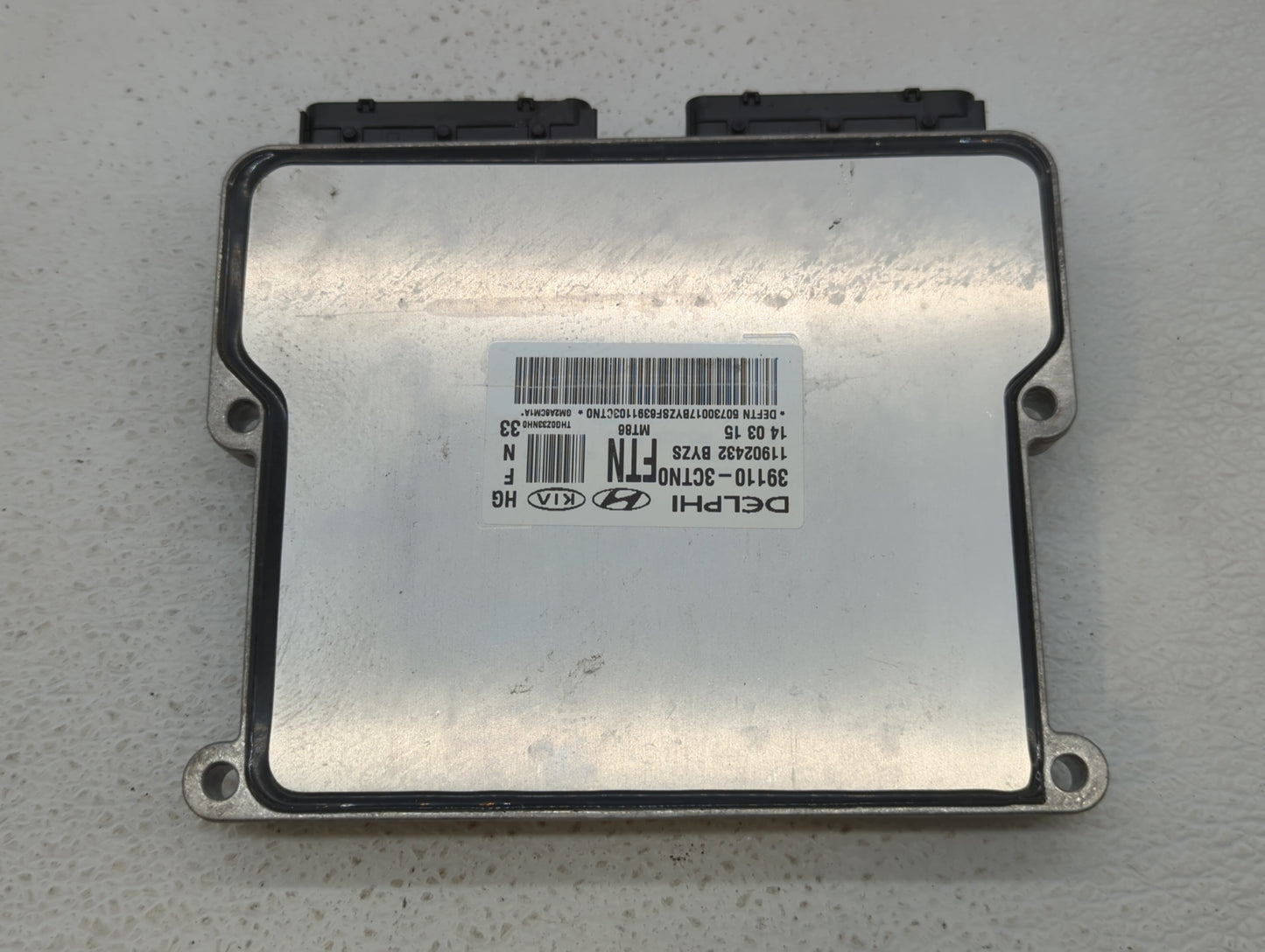 2015-2017 Hyundai Azera PCM Engine Control Computer ECU ECM PCU OEM P/N:39110-3CTN2 39110-3CTN1 Fits Fits 2015 2016 2017 OEM