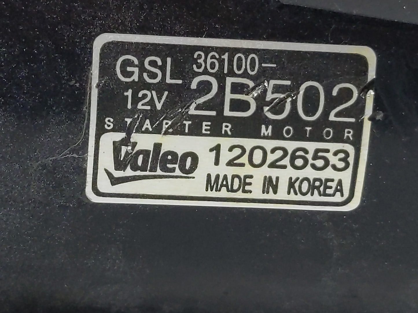 2014-2020 Hyundai Elantra Car Starter Motor Solenoid OEM P/N:36100-2b502 Fits Fits 2014 2015 2016 2017 2018 2019 2020 OEM Us