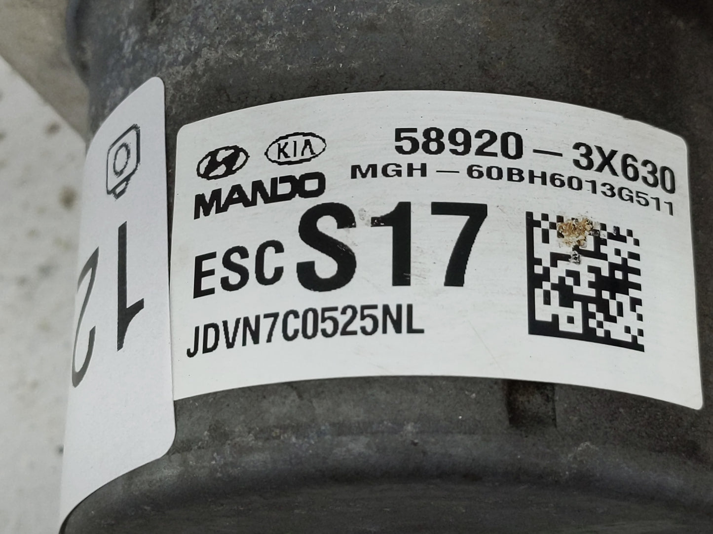 2014-2016 Hyundai Elantra ABS Pump Control Module Replacement P/N:58920-3X630 Fits Fits 2014 2015 2016 OEM Used Auto Parts -