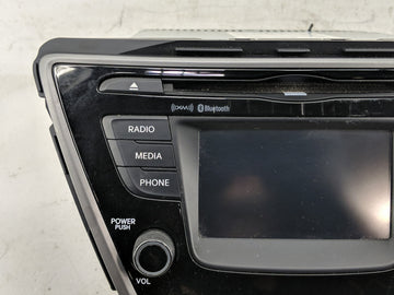 2014-2015 Hyundai Elantra Radio AM FM Cd Player Receiver Replacement P/N:96180-3X165GU Fits Fits 2014 2015 OEM Used Auto Parts