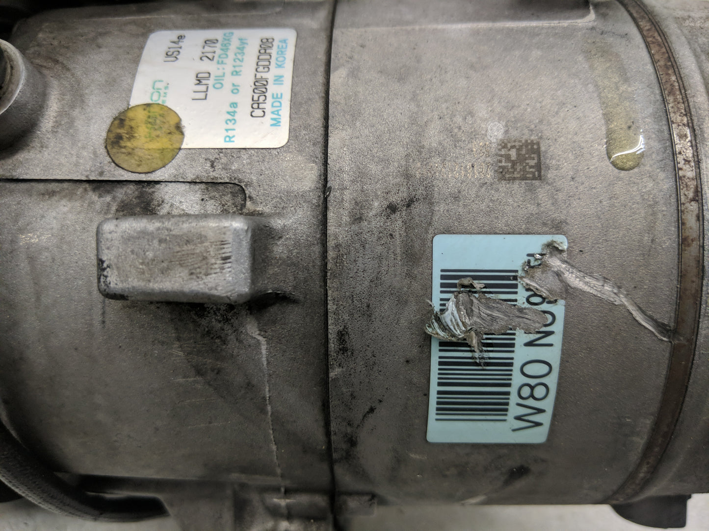 2014-2016 Hyundai Elantra Air Conditioning A/c Ac Compressor Oem - Oemusedautoparts1.com