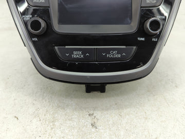 2014-2016 Hyundai Elantra Radio AM FM Cd Player Receiver Replacement P/N:96180-3X165GU Fits Fits 2014 2015 2016 OEM Used Auto Parts