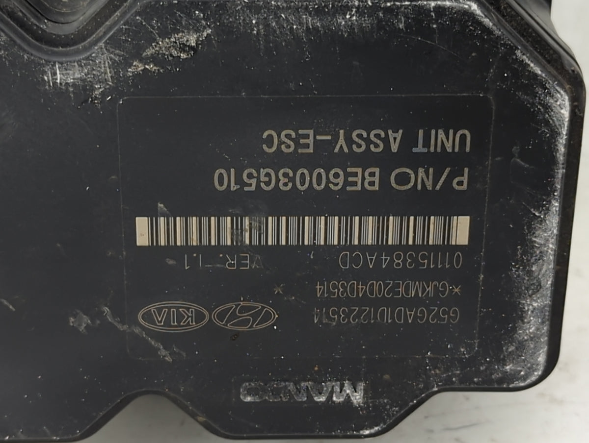 2014-2016 Hyundai Elantra Anti-Lock Brake ABS Pump Module Actuator OEM P/N:BE6003G510 Fits Fits 2014 2015 2016 OEM Used Auto