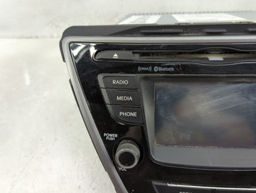 2014-2016 Hyundai Elantra Radio AM FM Cd Player Receiver Replacement P/N:96180-3X165GU AM9B0MDANGU Fits Fits 2014 2015 2016 OEM Used Auto Parts