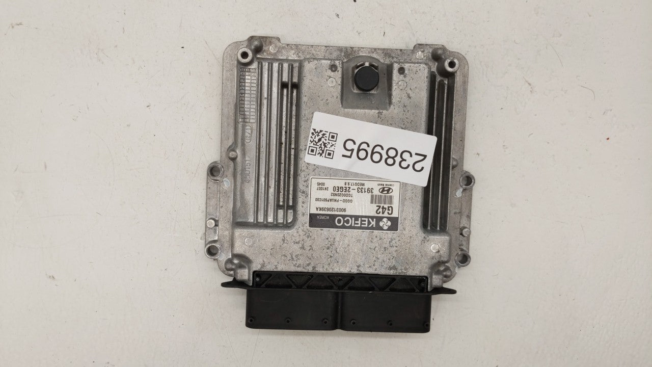 2015 Hyundai Elantra PCM Engine Control Computer ECU ECM PCU OEM P/N:39193-2EGE0 39133-2EGE0 Fits OEM Used Auto Parts - Oemu