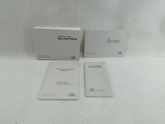 2015 Hyundai Elantra Owners Manual Book Guide OEM Used Auto Parts