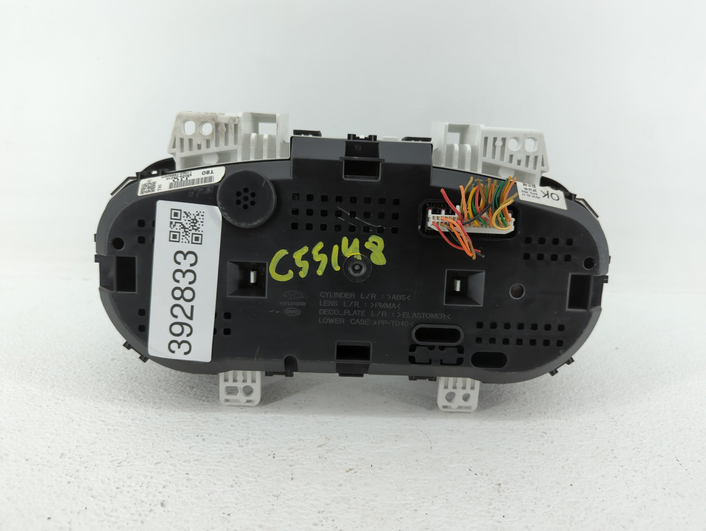 2014-2016 Hyundai Elantra Instrument Cluster Speedometer Gauges P/N:94004-3X210 94004-3Y010 Miles: Fits Fits 2014 2015 2016