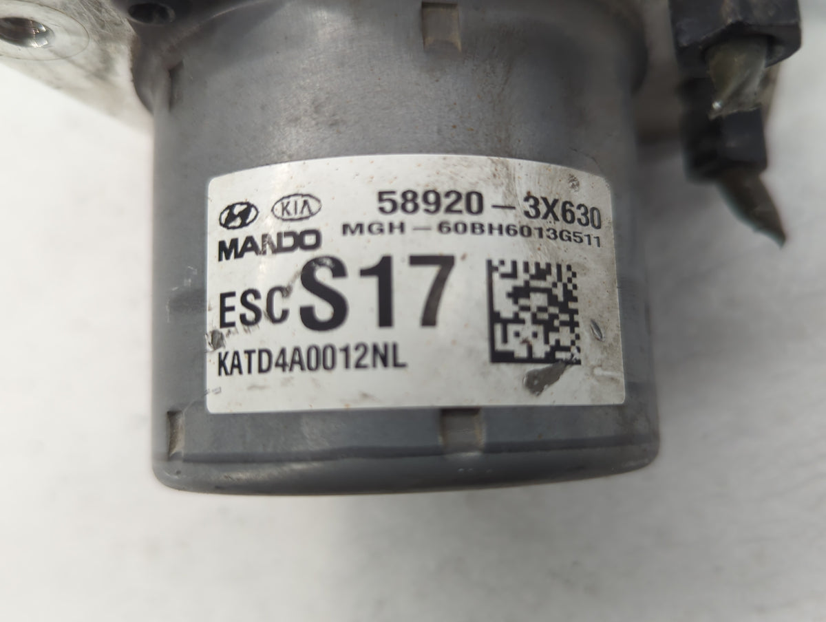 2014-2016 Hyundai Elantra Anti-Lock Brake ABS Pump Module Actuator OEM P/N:58920-3X630 Fits Fits 2014 2015 2016 OEM Used Aut