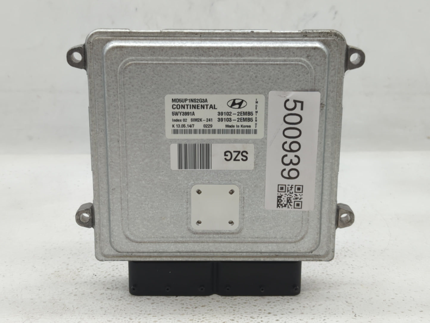 2014-2016 Hyundai Elantra PCM Engine Control Computer ECU ECM PCU OEM P/N:39103-2EMB5 39102-2EMB5 Fits Fits 2014 2015 2016 O