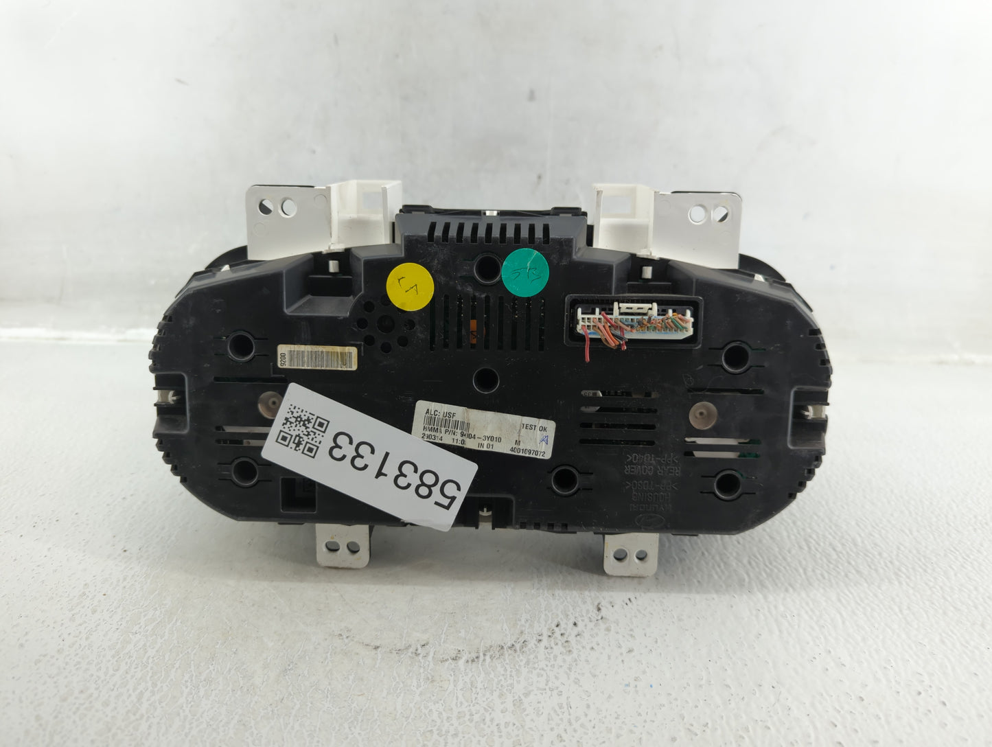 2014-2016 Hyundai Elantra Instrument Cluster Speedometer Gauges P/N:94004-3Y010 Fits Fits 2014 2015 2016 OEM Used Auto Parts
