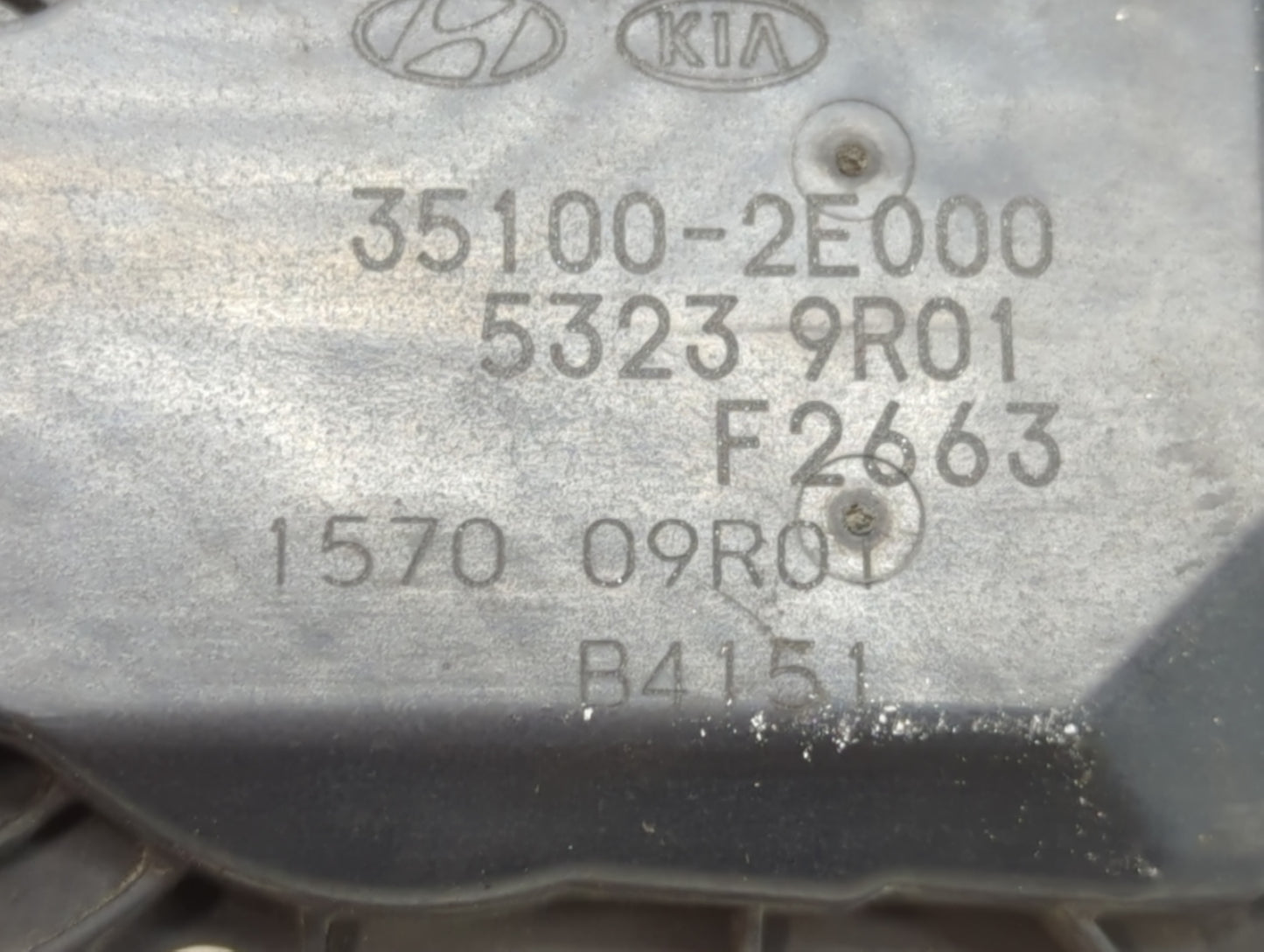 2011-2020 Hyundai Elantra Throttle Body P/N:F2663 5323 12R15 Fits Fits 2011 2012 2013 2014 2015 2016 2017 2018 2019 2020 202