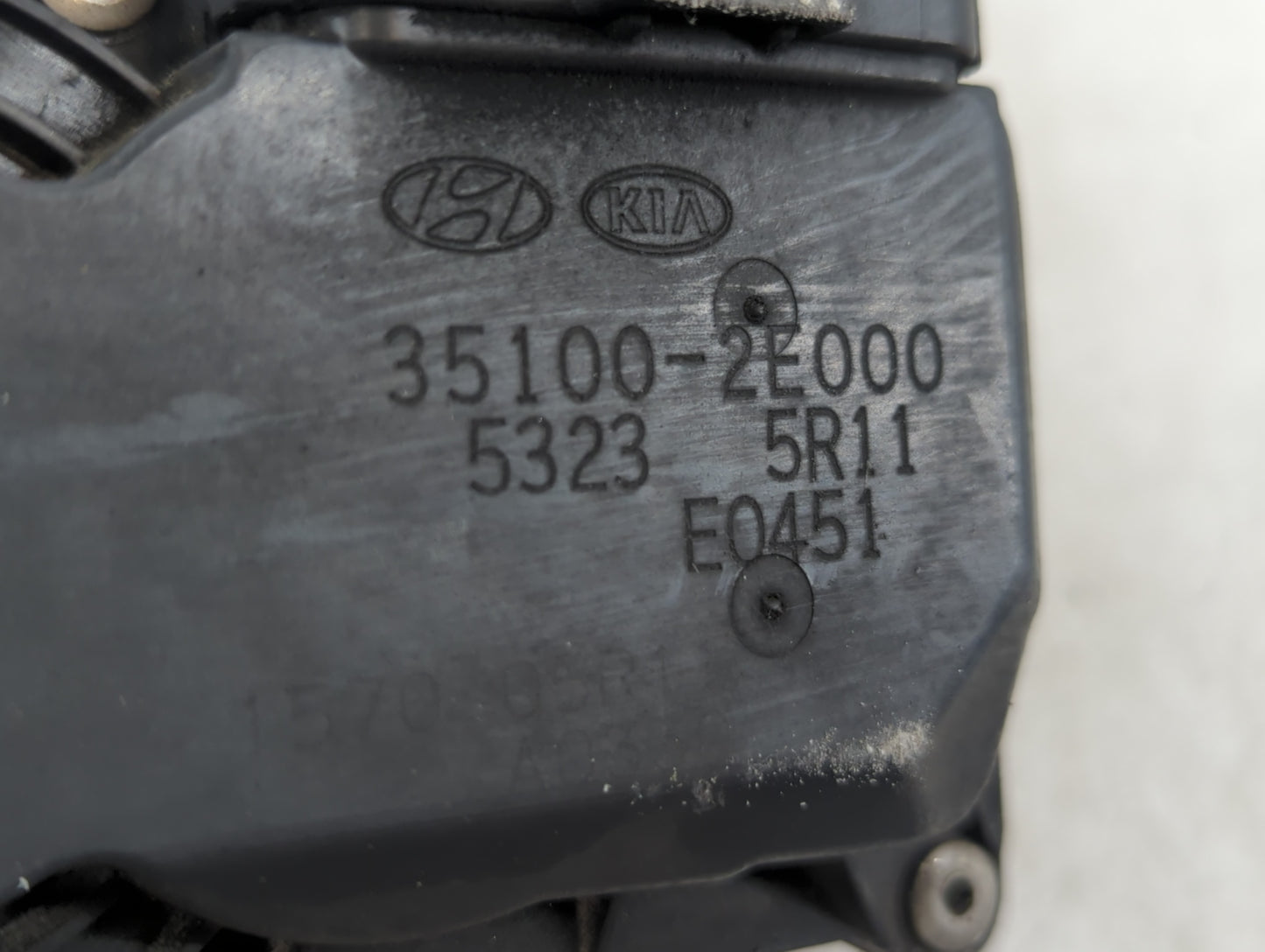 2011-2020 Hyundai Elantra Throttle Body P/N:35100-2E000 Fits Fits 2011 2012 2013 2014 2015 2016 2017 2018 2019 2020 2021 OEM