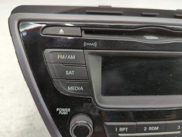 2014-2015 Hyundai Elantra Radio AM FM Cd Player Receiver Replacement P/N:96170-3X165GU Fits Fits 2014 2015 OEM Used Auto Parts