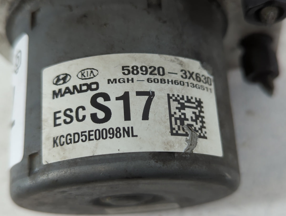 2014-2016 Hyundai Elantra Anti-Lock Brake ABS Pump Module Actuator OEM P/N:58920-3X630 Fits Fits 2014 2015 2016 OEM Used Aut