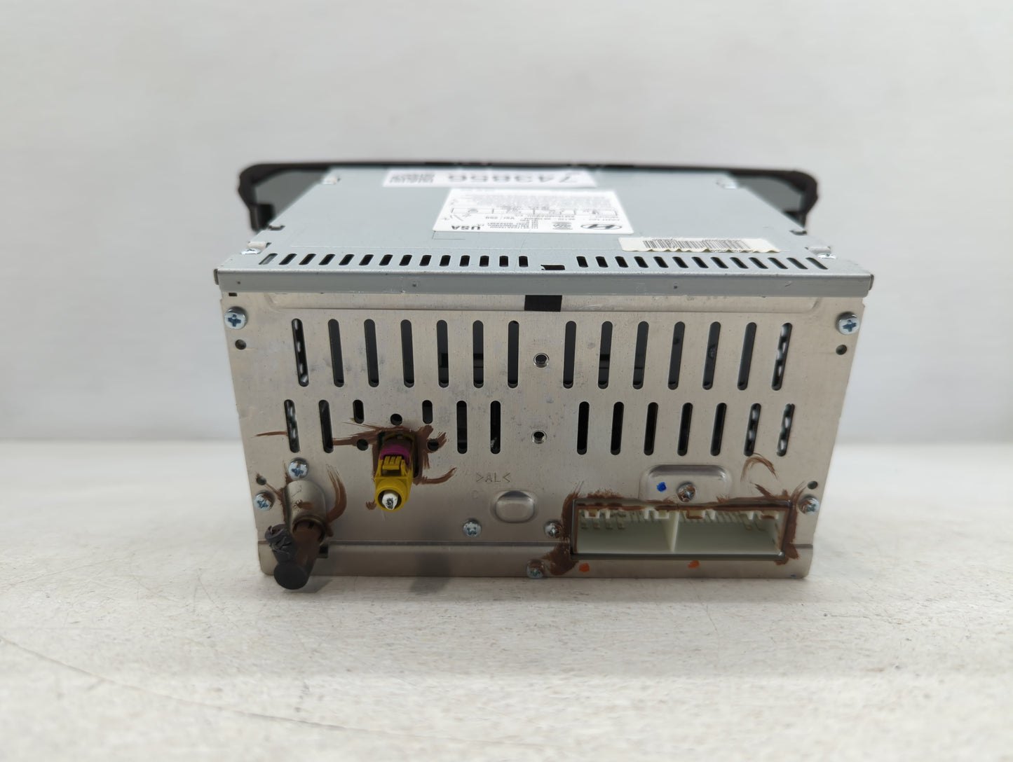 2014-2016 Hyundai Elantra Radio AM FM Cd Player Receiver Replacement P/N:96170-3X156GU Fits Fits 2014 2015 2016 OEM Used Aut
