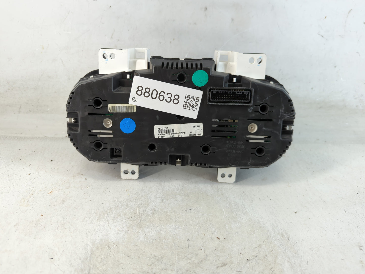 2014-2016 Hyundai Elantra Instrument Cluster Speedometer Gauges P/N:94004-3Y010 Fits Fits 2014 2015 2016 OEM Used Auto Parts