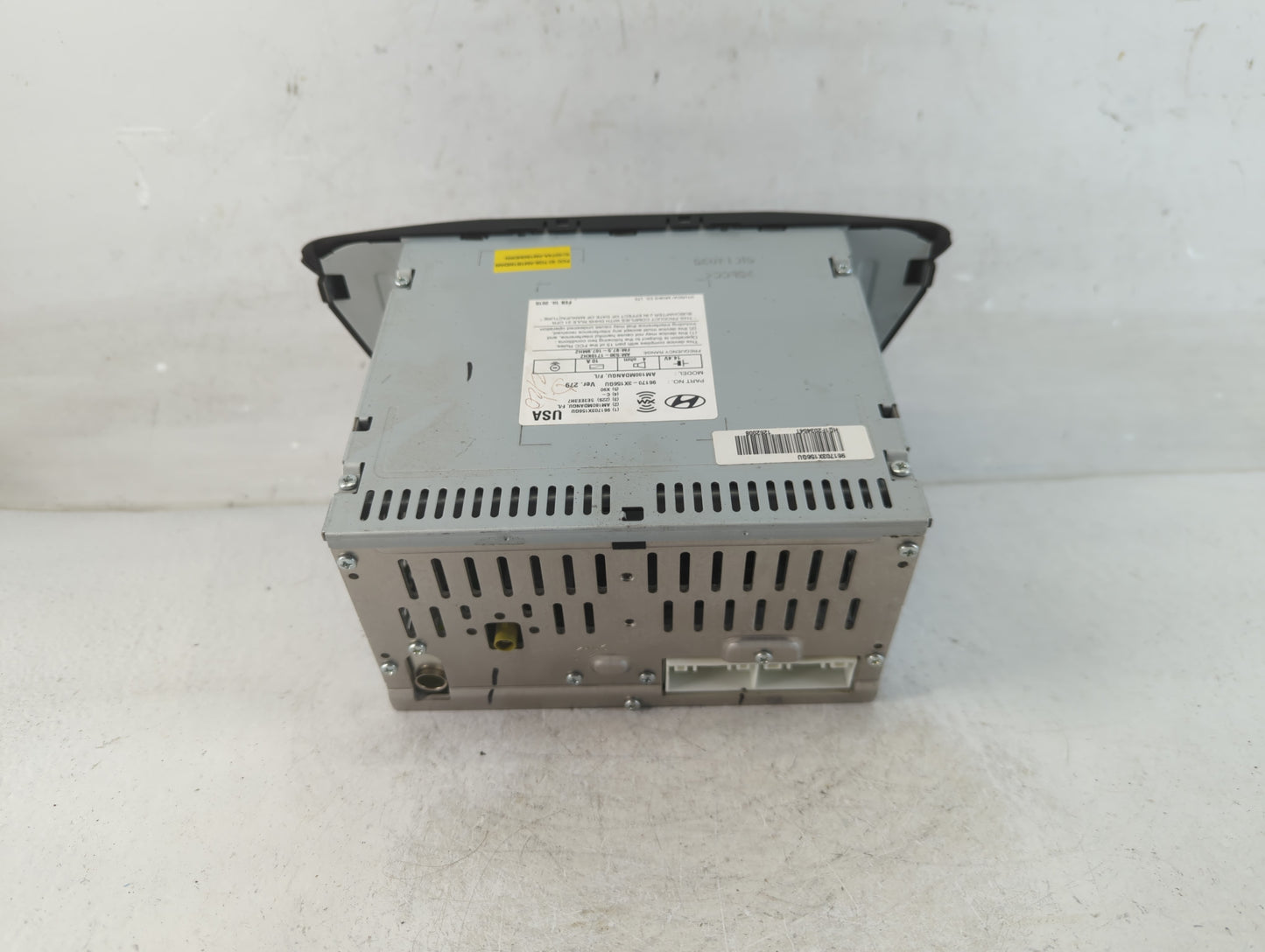 2014-2016 Hyundai Elantra Radio AM FM Cd Player Receiver Replacement P/N:96170-3X156GU Fits Fits 2014 2015 2016 OEM Used Aut