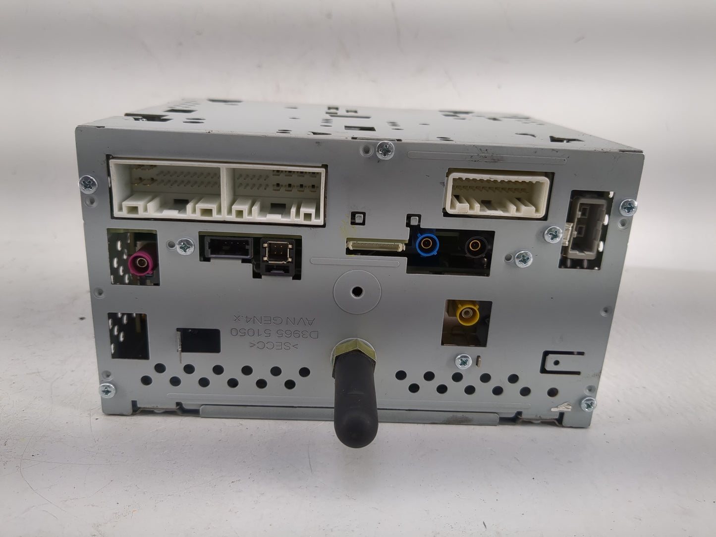 2015-2016 Hyundai Genesis Radio AM FM Cd Player Receiver Replacement P/N:96560-B14224X Fits Fits 2015 2016 OEM Used Auto Par