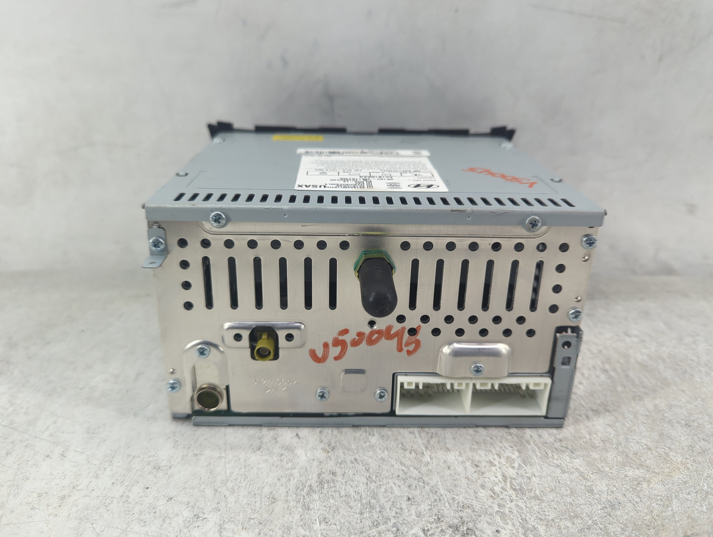 2014-2015 Hyundai Genesis Radio AM FM Cd Player Receiver Replacement P/N:961802M118YHG AC1B1DKAN, AC1B0DKAN Fits Fits 2014 2
