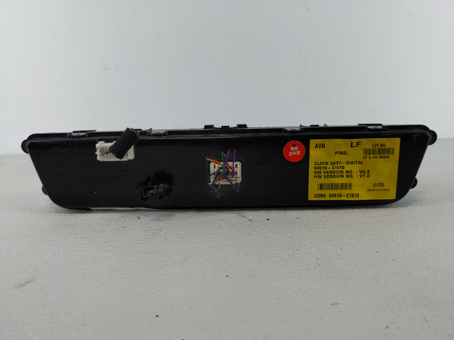 2015-2017 Hyundai Sonata Climate Control Module Temperature AC/Heater Replacement P/N:94510-C1510 Fits Fits 2015 2016 2017 O