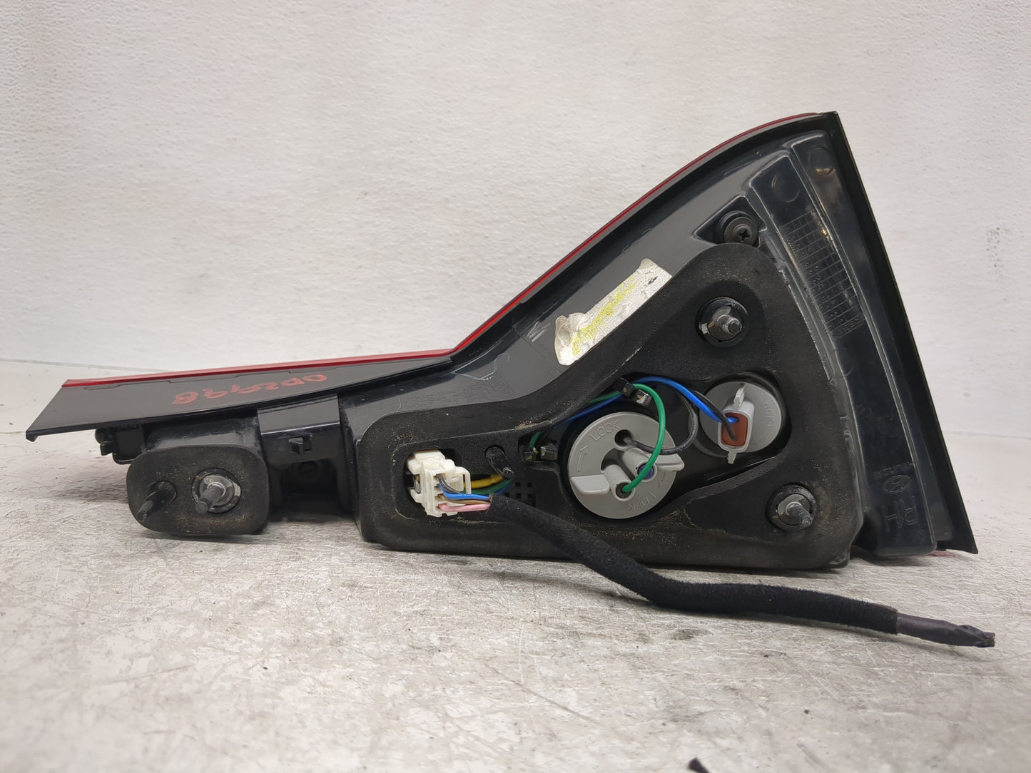 2015-2017 Hyundai Sonata Tail Light Assembly Driver Left OEM Fits Fits 2015 2016 2017 OEM Used Auto Parts - Oemusedautoparts