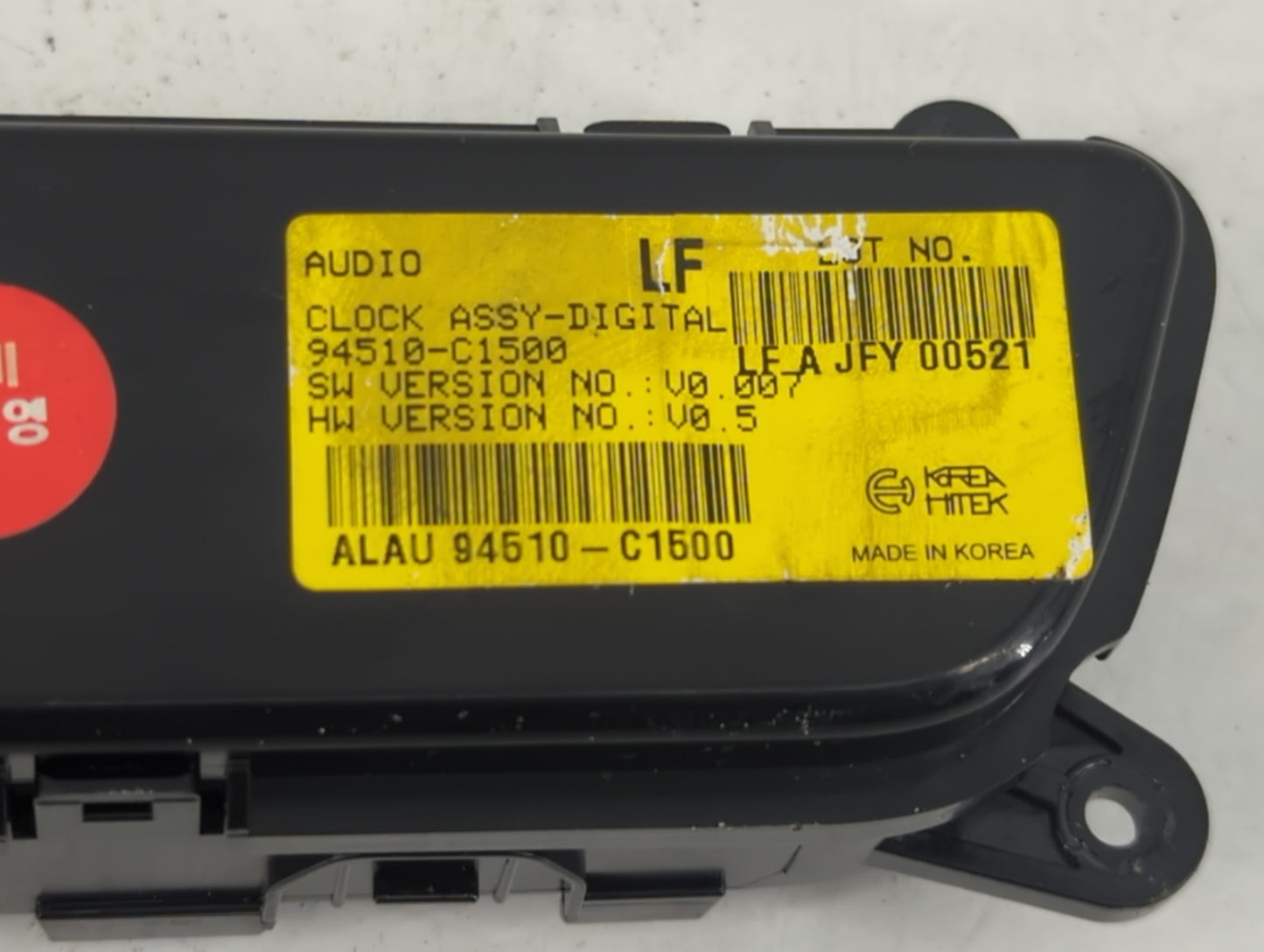 2011-2015 Hyundai Sonata Climate Control Module Temperature AC/Heater Replacement P/N:94510-C1500 Fits OEM Used Auto Parts -