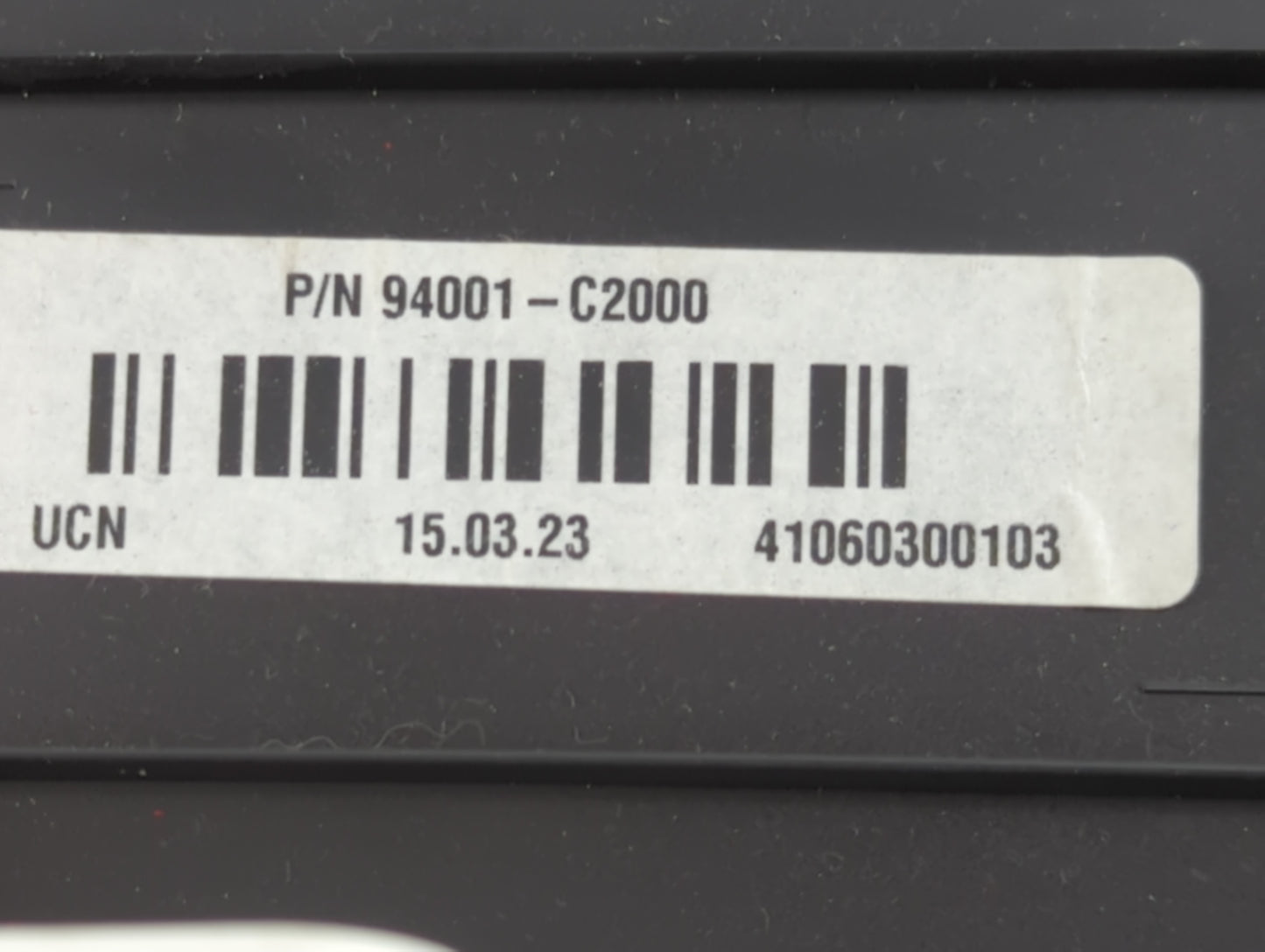 2015 Hyundai Sonata Instrument Cluster Speedometer Gauges P/N:94001-C2000 Fits OEM Used Auto Parts - Oemusedautoparts1.com