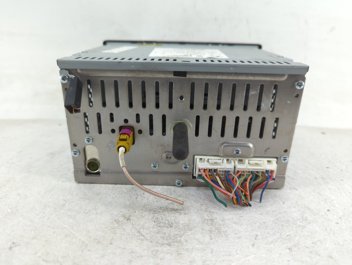 2012-2015 Hyundai Sonata Radio AM FM Cd Player Receiver Replacement P/N:96180-3Q600 Fits Fits 2012 2013 2014 2015 OEM Used A